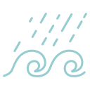 Waves,Waves and rain,Ocean,Water